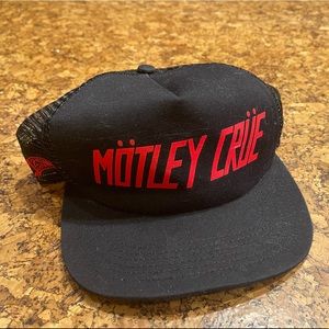 Motley Crue Tour Trucker Hat